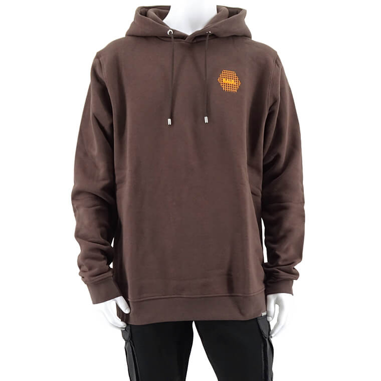 BALR. メンズ パーカー OLAF STRAIGHT H2S GOAL HOODIE B1261 1109 ブラウン JAVA