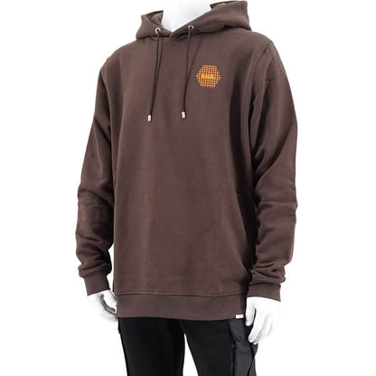 BALR. メンズ パーカー OLAF STRAIGHT H2S GOAL HOODIE B1261 1109 ブラウン JAVA