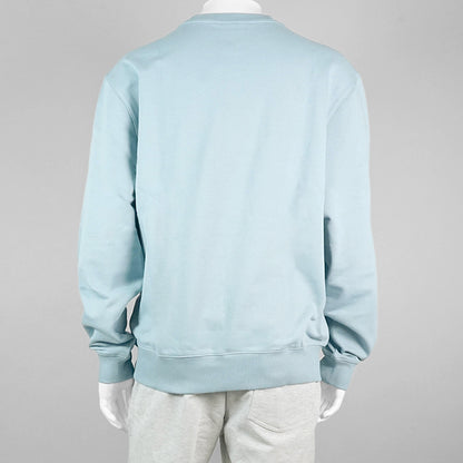 【SUMMER FINAL SALE】 BALR. メンズ スウェットシャツ LOGO CREWNECK B1262 1089 ブルー ARONA BLUE