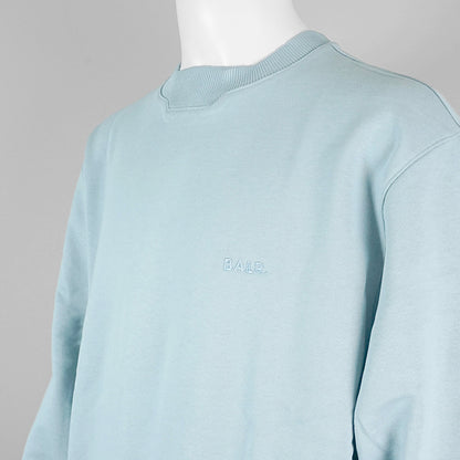 【SUMMER FINAL SALE】 BALR. メンズ スウェットシャツ LOGO CREWNECK B1262 1089 ブルー ARONA BLUE