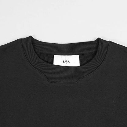 【SUMMER FINAL SALE】 BALR. メンズ スウェットシャツ LOGO CREWNECK B1262 1089 ブルー ARONA BLUE
