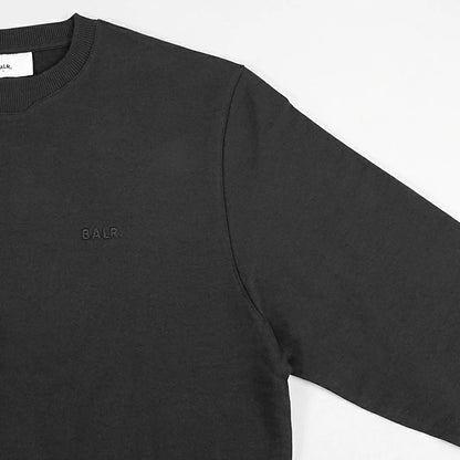【SUMMER FINAL SALE】 BALR. メンズ スウェットシャツ LOGO CREWNECK B1262 1089 ブルー ARONA BLUE