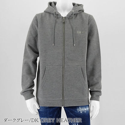 BALR. メンズ ジップアップパーカー Q-series Straight Zip Thru Hoodie B1267 1001 2カラー