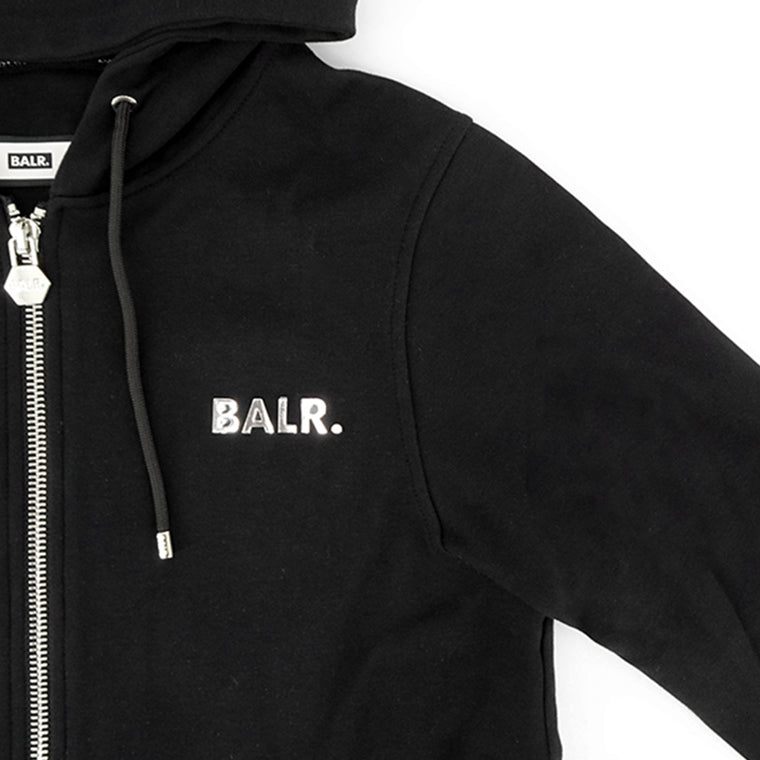 BALR. メンズ ジップアップパーカー Q-series Straight Zip Thru Hoodie B1267 1001 2カラー