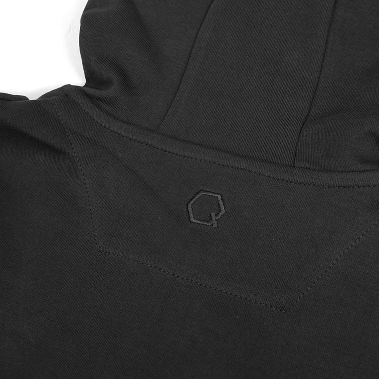 BALR. メンズ ジップアップパーカー Q-SERIES REGULAR FIT ZIP THROUGH HOODIE B1269 1001 ブラック JET BLACK