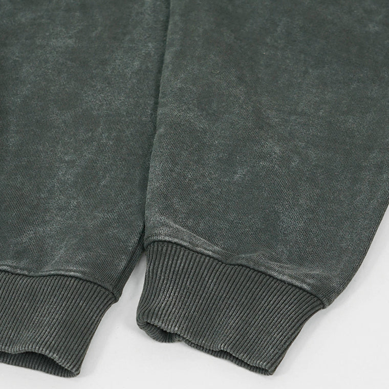 BALR. メンズ ジップアップパーカー URBAN WASHED ZIP HOODIE B1269 1009 ウォッシュグレー VOLCANIC GREY