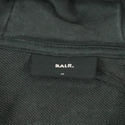 BALR. メンズ ジップアップパーカー URBAN WASHED ZIP HOODIE B1269 1009 ウォッシュグレー VOLCANIC GREY