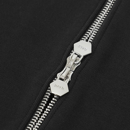 BALR. メンズ ジップアップパーカー Q SERIES ZIP THROUGH HOODIE B1269 1013 ブラック JET BLACK