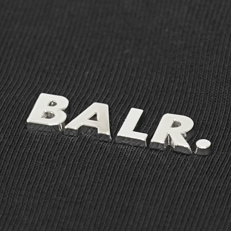 BALR. メンズ ジップアップパーカー Q SERIES ZIP THROUGH HOODIE B1269 1013 ブラック JET BLACK