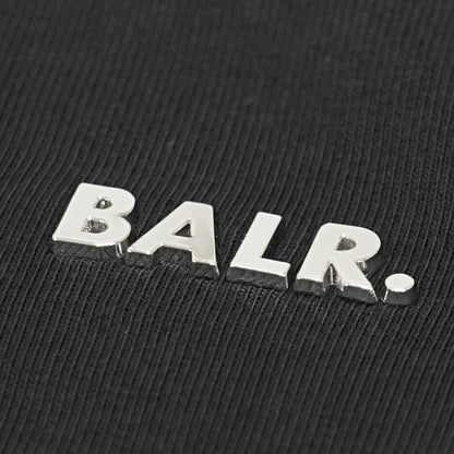 BALR. メンズ ジップアップパーカー Q SERIES ZIP THROUGH HOODIE B1269 1013 ブラック JET BLACK