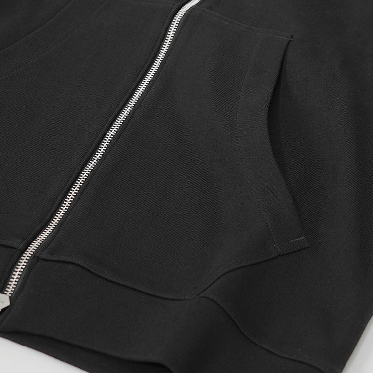 BALR. メンズ ジップアップパーカー Q SERIES ZIP THROUGH HOODIE B1269 1013 ブラック JET BLACK