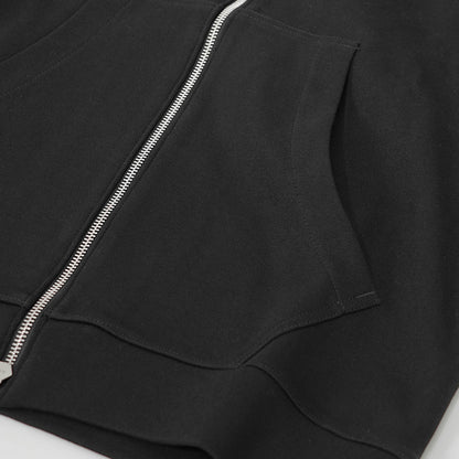 BALR. メンズ ジップアップパーカー Q SERIES ZIP THROUGH HOODIE B1269 1013 ブラック JET BLACK