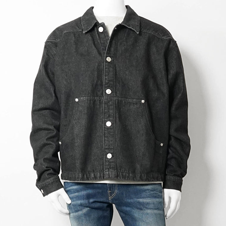 BALR. メンズ デニムジャケット ED DENIM JACKET B1389 1020 ブラック JET BLACK