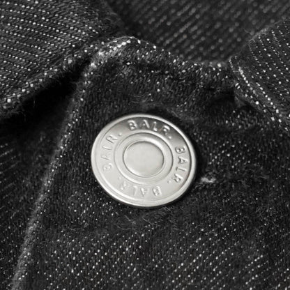 BALR. メンズ デニムジャケット ED DENIM JACKET B1389 1020 ブラック JET BLACK