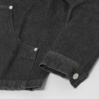 BALR. メンズ デニムジャケット ED DENIM JACKET B1389 1020 ブラック JET BLACK