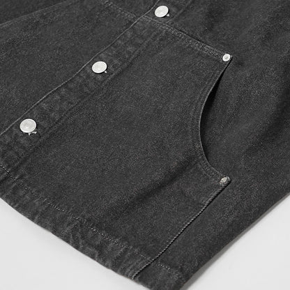 BALR. メンズ デニムジャケット ED DENIM JACKET B1389 1020 ブラック JET BLACK