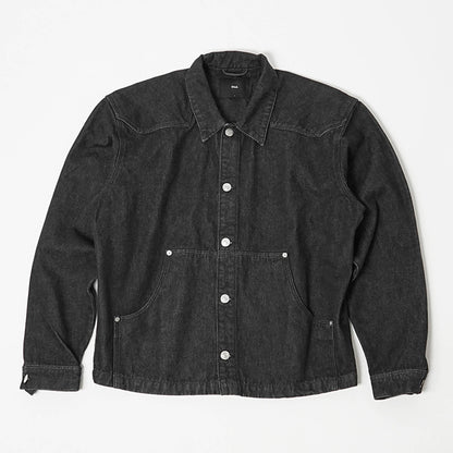 BALR. メンズ デニムジャケット ED DENIM JACKET B1389 1020 ブラック JET BLACK