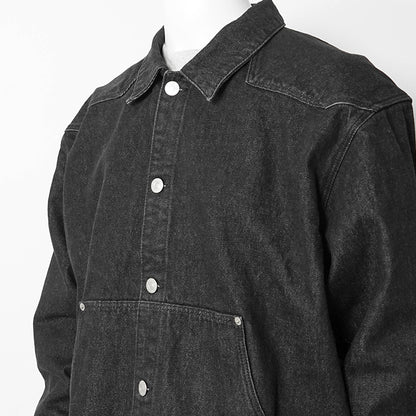 BALR. メンズ デニムジャケット ED DENIM JACKET B1389 1020 ブラック JET BLACK