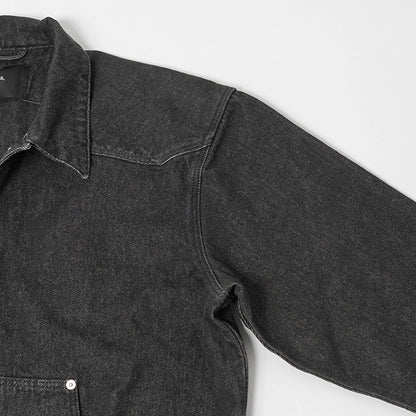 BALR. メンズ デニムジャケット ED DENIM JACKET B1389 1020 ブラック JET BLACK