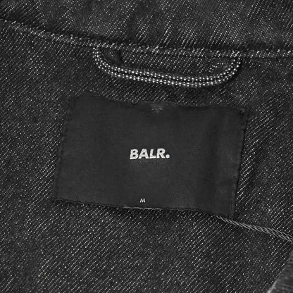 BALR. メンズ デニムジャケット ED DENIM JACKET B1389 1020 ブラック JET BLACK