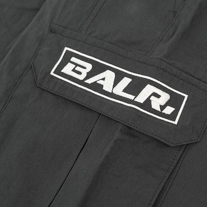 【2024AW CLEARANCE SALE】 BALR. メンズ パンツ THE CLUB REGULAR STRAIGHT FIT CARGO PANTS B1416 1002 ブラック JET BLACK