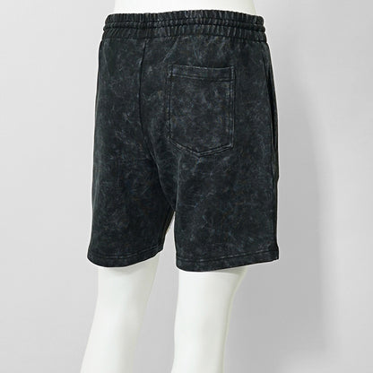 BALR. メンズ ショートパンツ URBAN WASHED SWEAT SHORTS B1433 1024 ブラック JET BLACK