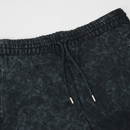 BALR. メンズ ショートパンツ URBAN WASHED SWEAT SHORTS B1433 1024 ブラック JET BLACK