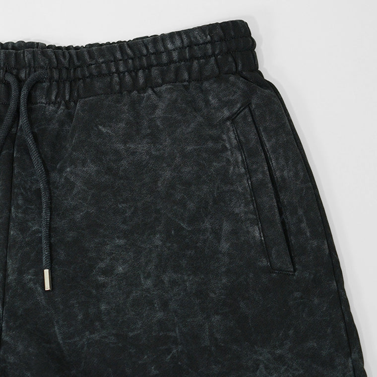 BALR. メンズ ショートパンツ URBAN WASHED SWEAT SHORTS B1433 1024 ブラック JET BLACK