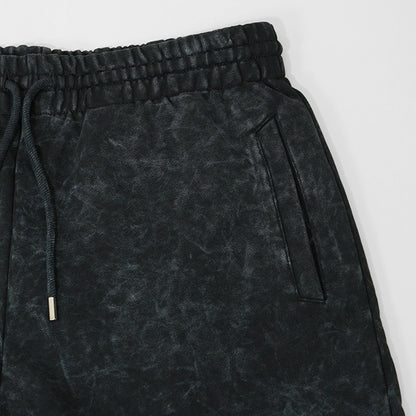 BALR. メンズ ショートパンツ URBAN WASHED SWEAT SHORTS B1433 1024 ブラック JET BLACK