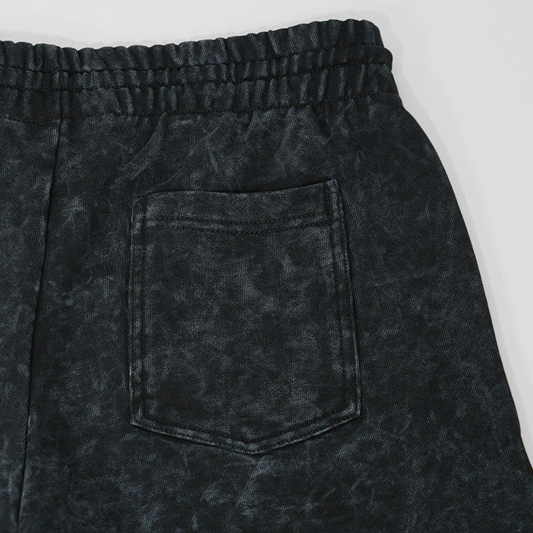 BALR. メンズ ショートパンツ URBAN WASHED SWEAT SHORTS B1433 1024 ブラック JET BLACK