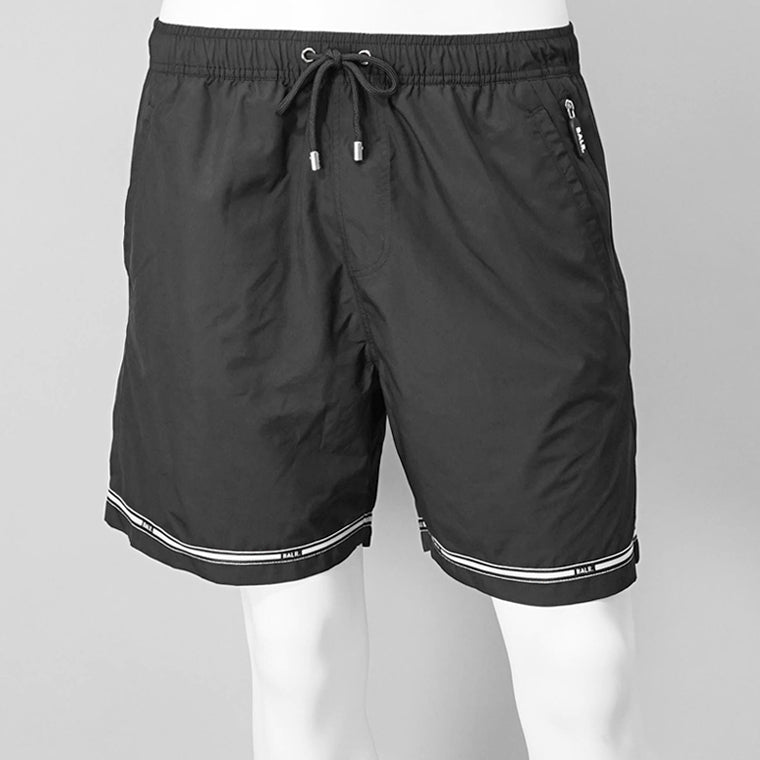 BALR. メンズ ショートパンツ TAPE SWIMSHORTS B1451 1036 ブラック JET BLACK
