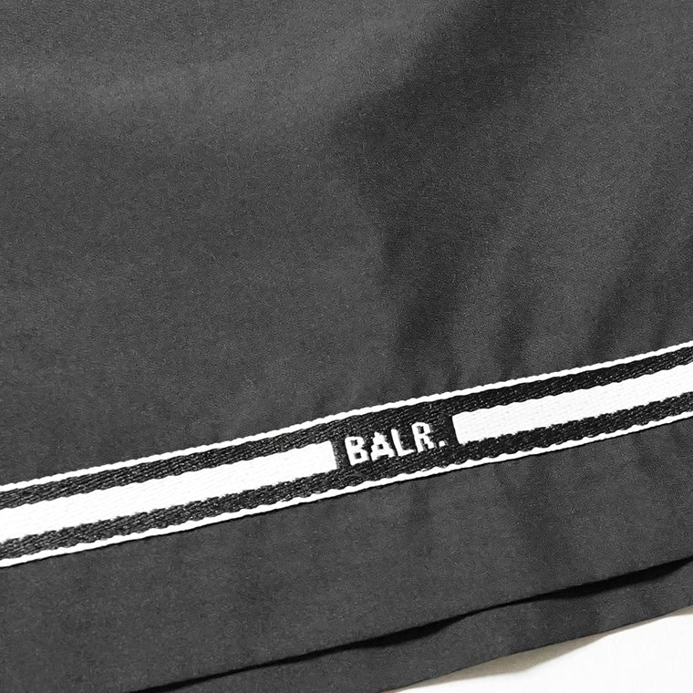 BALR. メンズ ショートパンツ TAPE SWIMSHORTS B1451 1036 ブラック JET BLACK