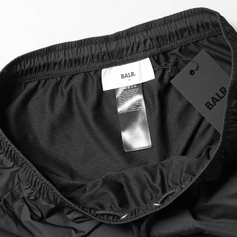 BALR. メンズ ショートパンツ TAPE SWIMSHORTS B1451 1036 ブラック JET BLACK