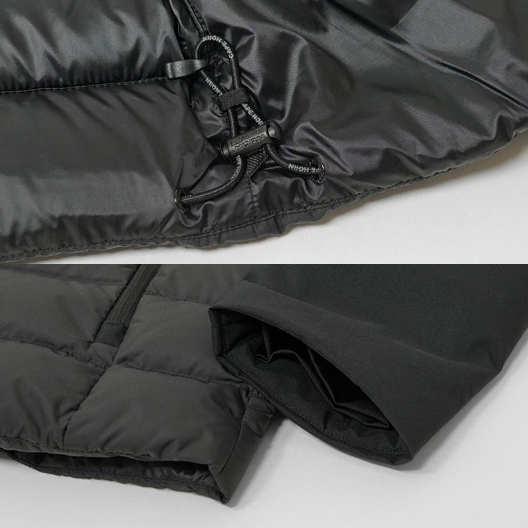 CAPE HORN メンズ ダウンジャケット TONGARIKI B1522 BLACK ブラック 500