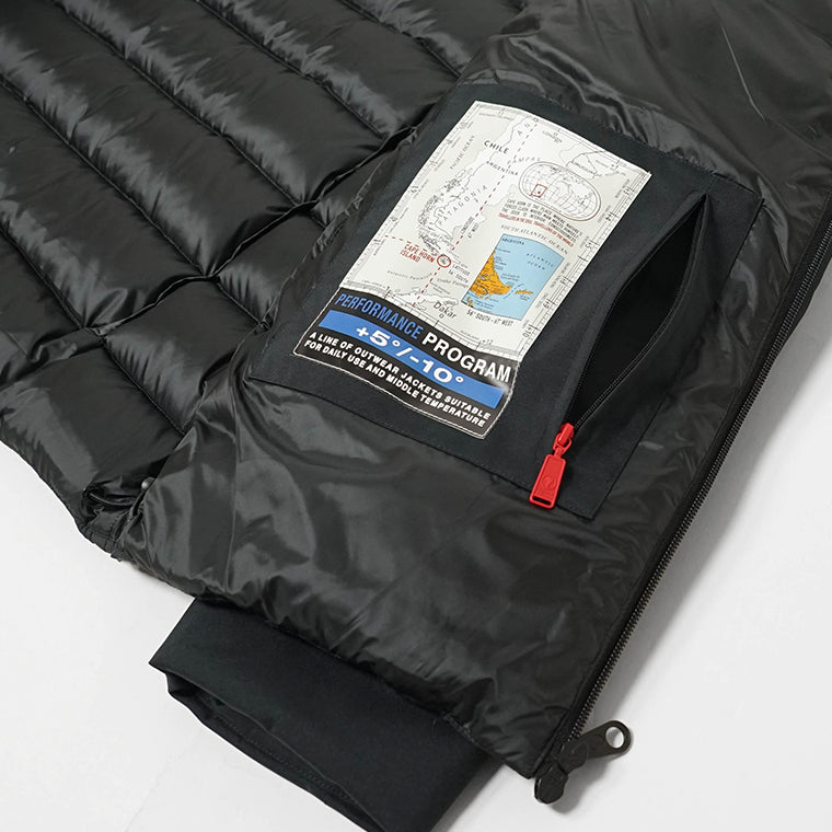 CAPE HORN メンズ ダウンジャケット TONGARIKI B1522 BLACK ブラック 500