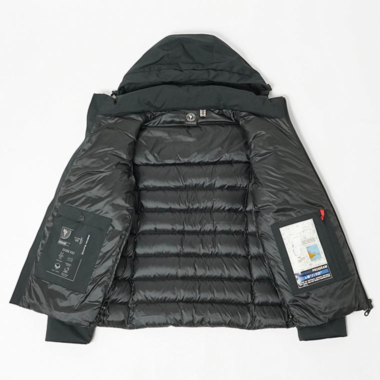 CAPE HORN メンズ ダウンジャケット TONGARIKI B1522 BLACK ブラック 500