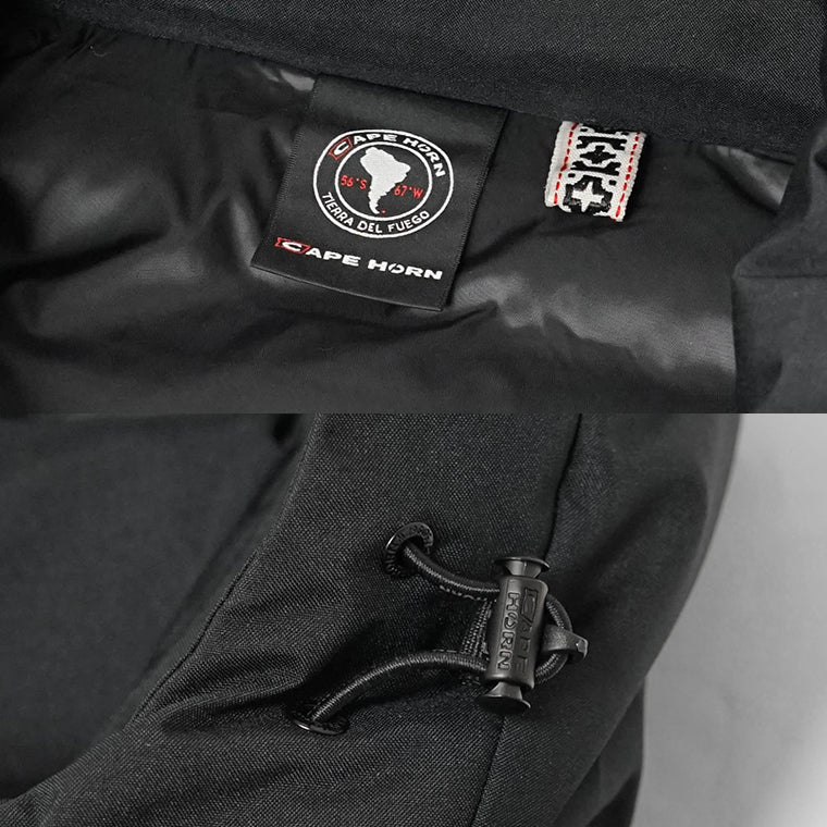 CAPE HORN メンズ ダウンジャケット TONGARIKI B1522 BLACK ブラック 500