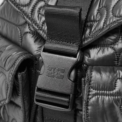 GANNI レディース バックパック RE TECH QUILTED BACKPACK B2080004 BLACK ブラック 099
