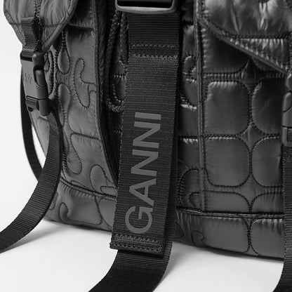 GANNI レディース バックパック RE TECH QUILTED BACKPACK B2080004 BLACK ブラック 099