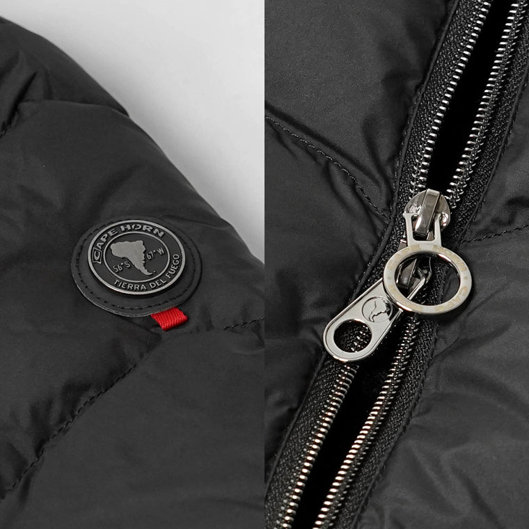 CAPE HORN レディース ダウンジャケット ALVAREZ MATT B2566 BLACK ブラック 500