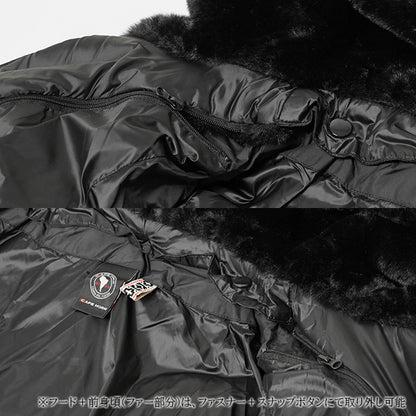 CAPE HORN レディース ダウンジャケット ALVAREZ MATT B2566 BLACK ブラック 500