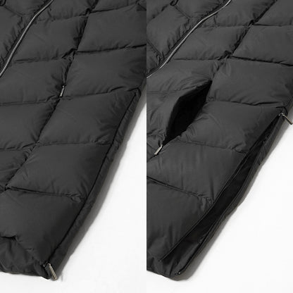 CAPE HORN レディース ダウンジャケット ALVAREZ MATT B2566 BLACK ブラック 500