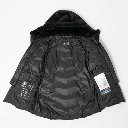 CAPE HORN レディース ダウンジャケット ALVAREZ MATT B2566 BLACK ブラック 500