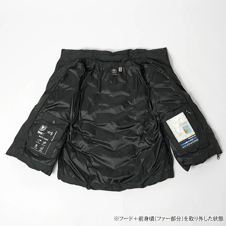 CAPE HORN レディース ダウンジャケット ALVAREZ MATT B2566 BLACK ブラック 500