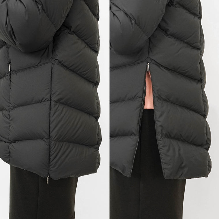 CAPE HORN レディース ダウンジャケット ALVAREZ MATT B2566 BLACK ブラック 500