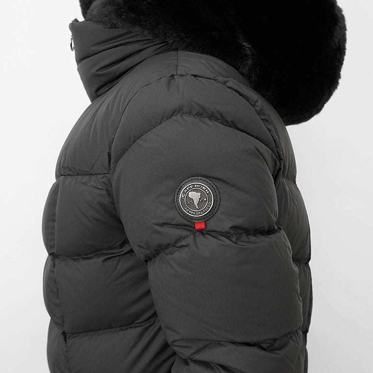 CAPE HORN レディース ダウンジャケット ALVAREZ MATT B2566 BLACK ブラック 500