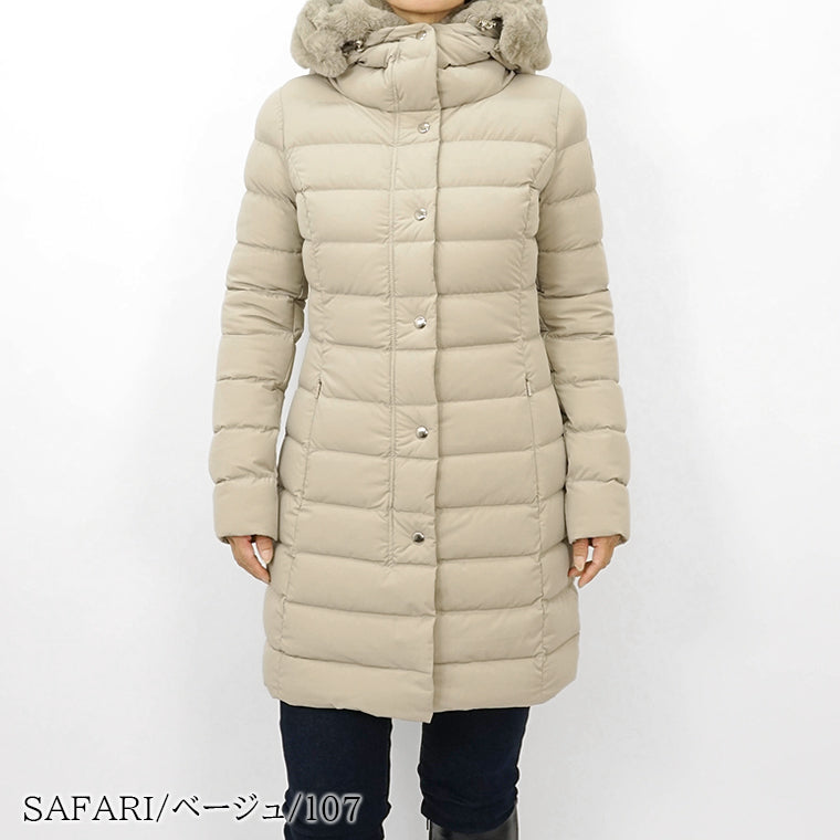 CAPE HORN レディース ダウンコート SANTACRUZ ECOFUR B2572 2カラー