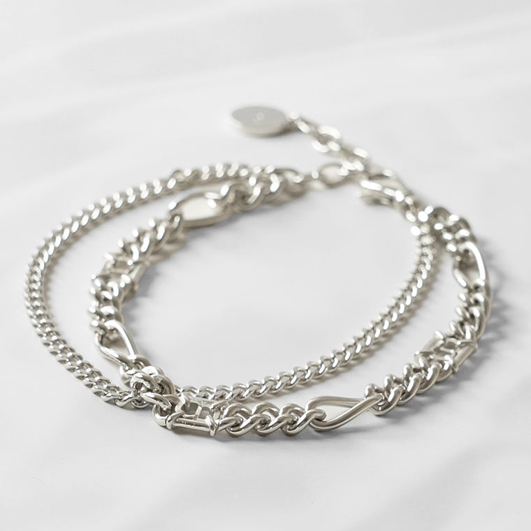 DIOR メンズ レディース ブレスレット B2986HOMST シルバー 990