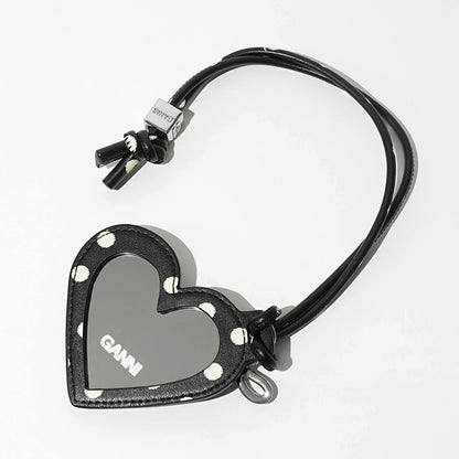 GANNI レディース ミラーチャーム B3010036 BLACK ブラック 099