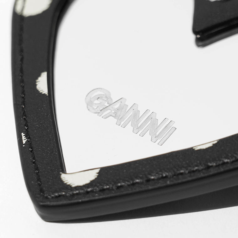GANNI レディース ミラーチャーム B3010036 BLACK ブラック 099